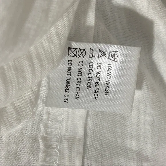 Olivaceous White Cut Out Short Sleeve T-Shirt - Picture 9 of 9